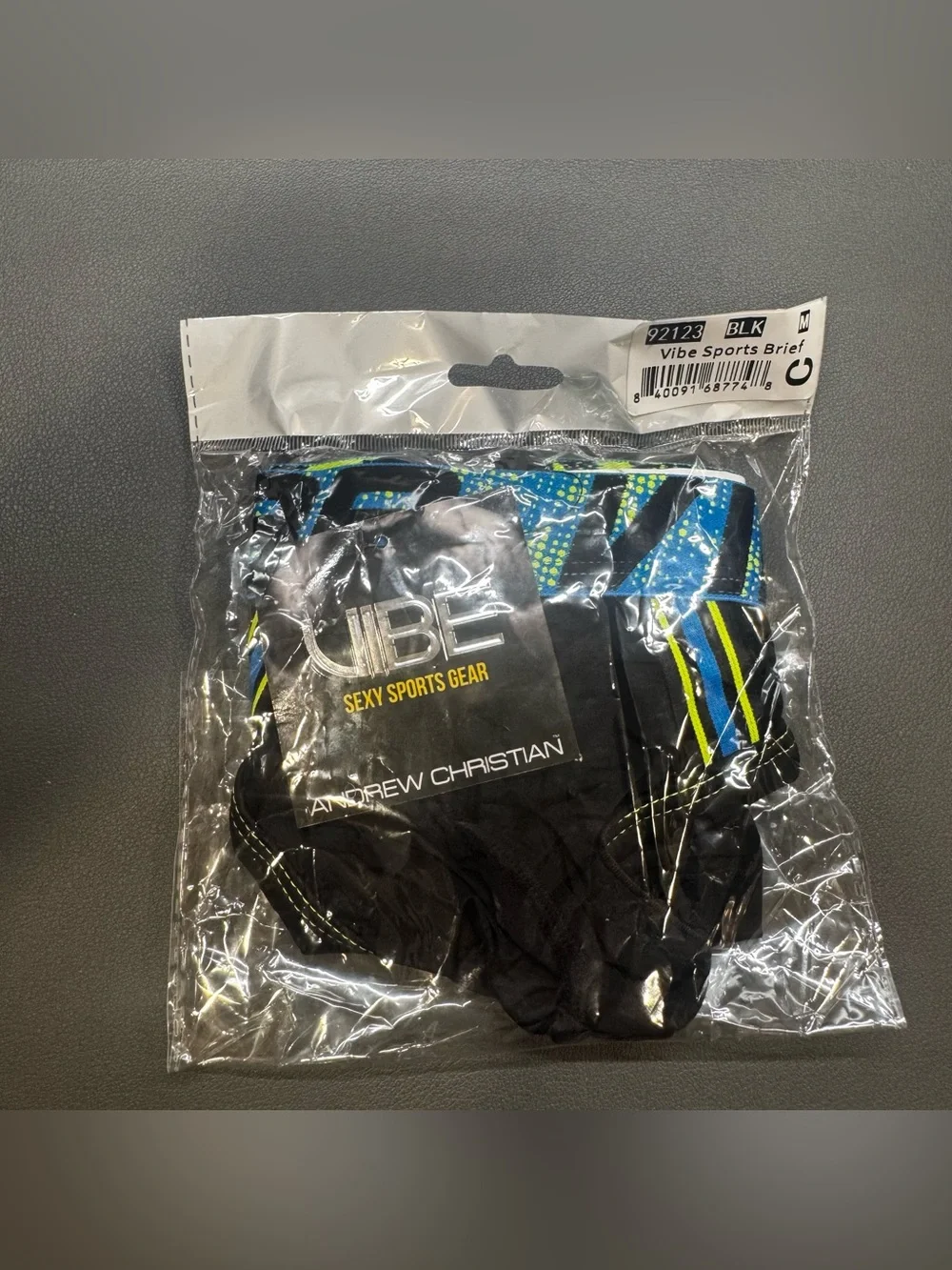 Andrew Christian Vibe Sports Mesh Brief Medium